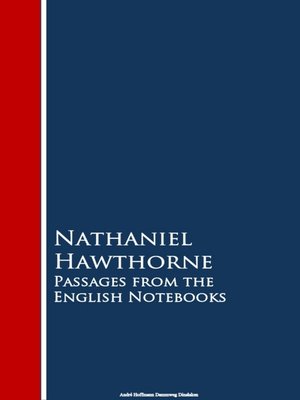 cover image of Passages from the English Notebooks